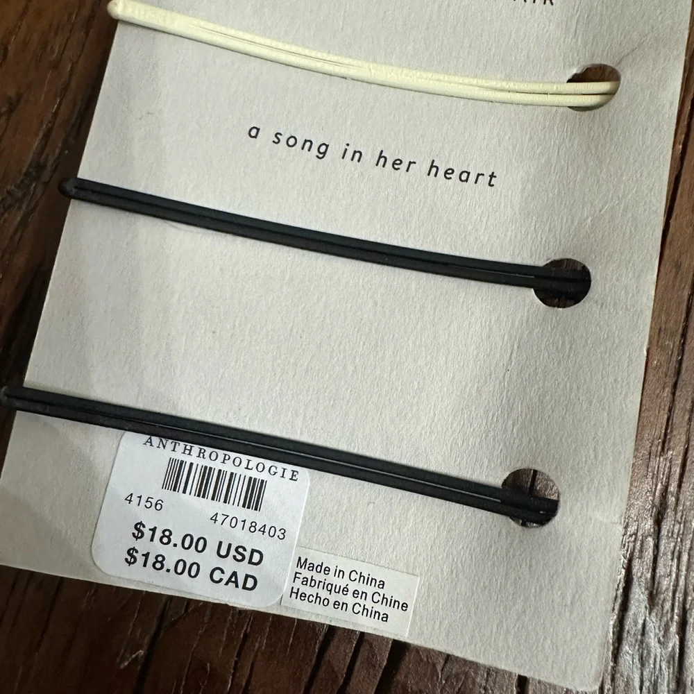 Anthropologie Hair Clip Set